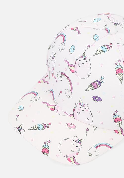 Pop Candy - Unicorn print cap - pink