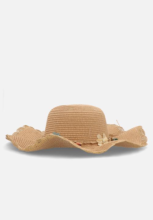 Pop Candy - Straw hat - brown