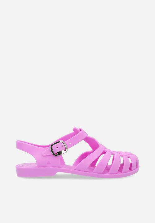 Pop Candy - Caged jelly sandals - purple