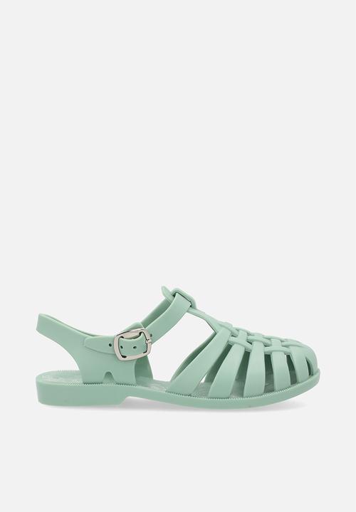 Pop Candy - Caged jelly sandal - green