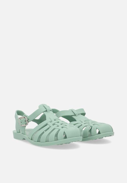 Pop Candy - Caged jelly sandal - green