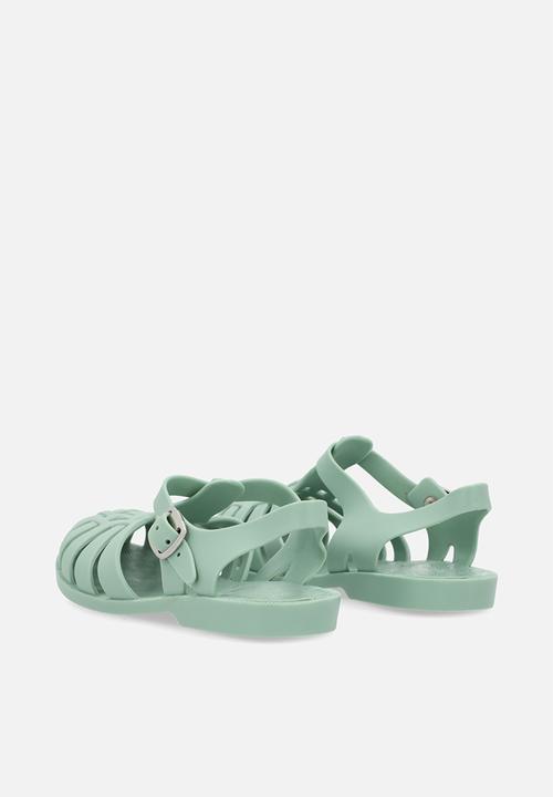 Pop Candy - Caged jelly sandal - green