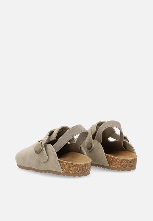 Pop Candy - Faux suede mule - grey