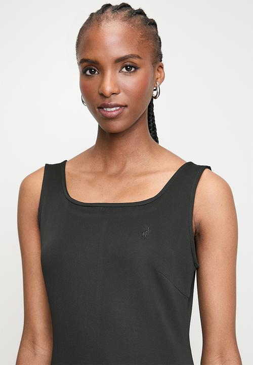 POLO - Wmn Megan Sl Occassion Dress - Black