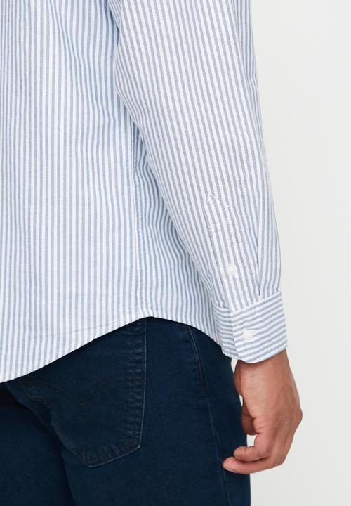 Levi’s® - Authentic button down waylon stripe true - blue & white