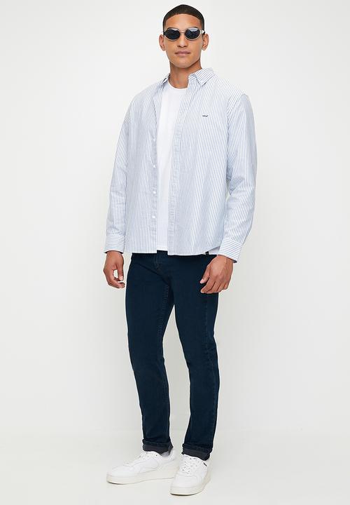 Levi’s® - Authentic button down waylon stripe true - blue & white
