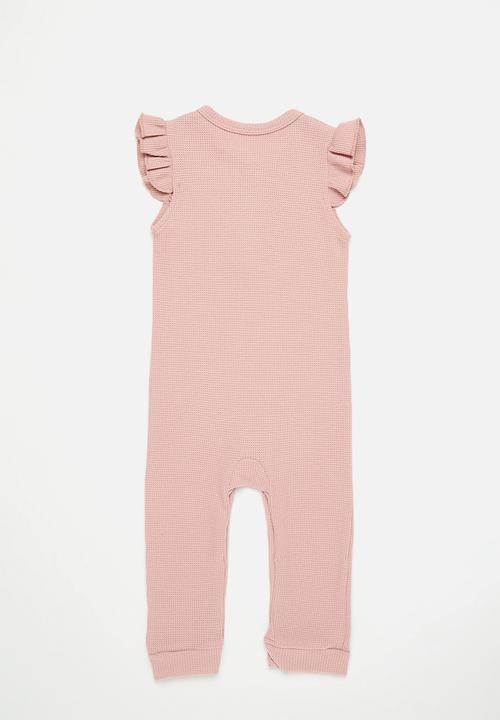 Pop Candy - Frilled romper - pink