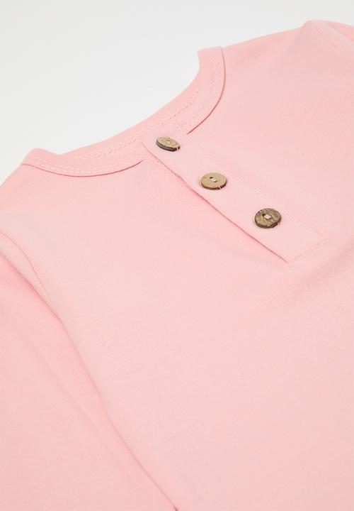 Pop Candy - Button up romper - pink