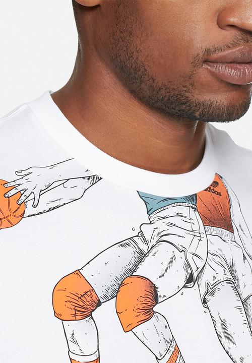 adidas Originals - Graphic basketball tee 
