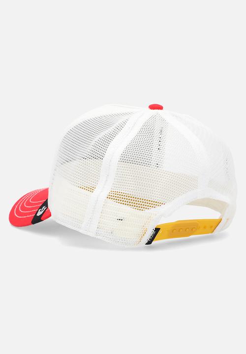 Goorin Bros. - Goorin wolf fan trucker s24- white & red