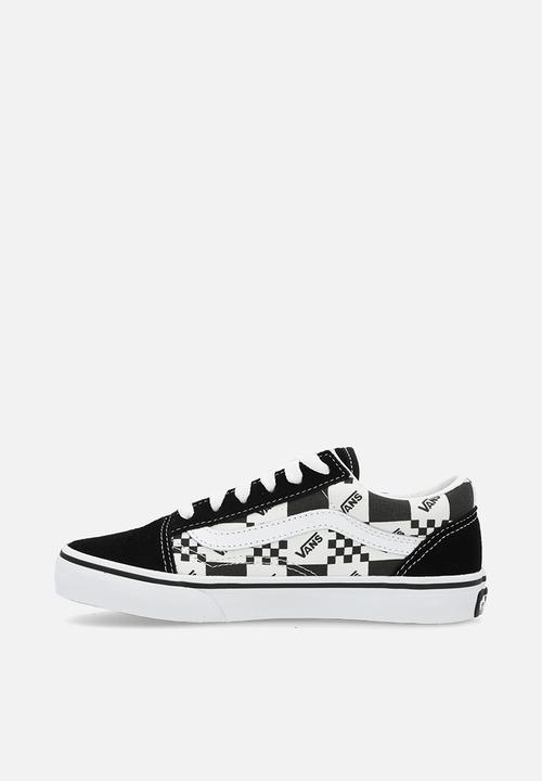 Vans - Old Skool- Logo Check Black/True White