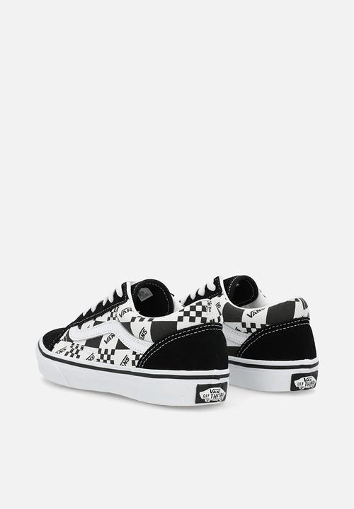 Vans - Old Skool- Logo Check Black/True White