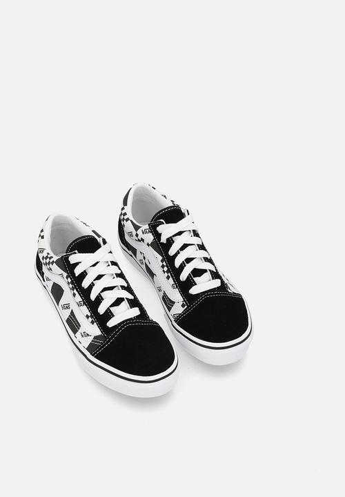 Vans - Old Skool- Logo Check Black/True White