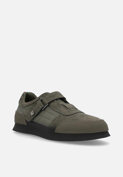 MAZERATA - Valentino 14 Faux Nubuck/Nylon - Olive
