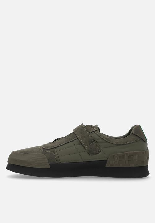 MAZERATA - Valentino 14 Faux Nubuck/Nylon - Olive
