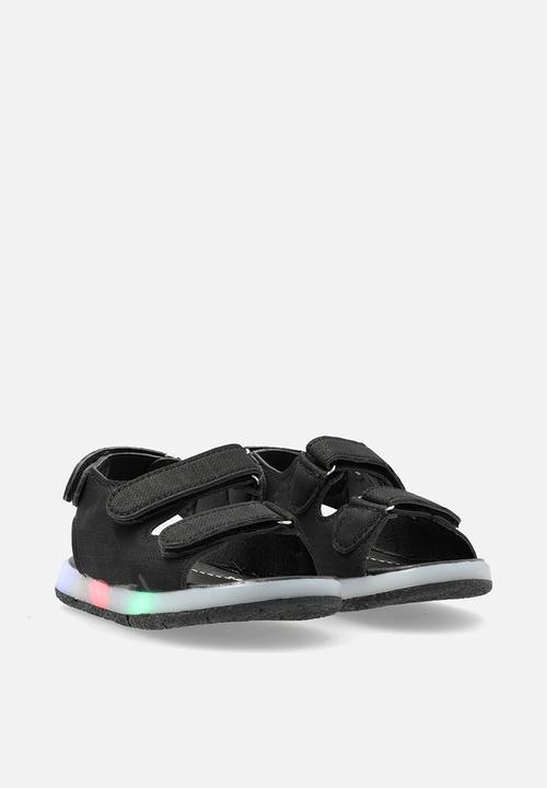 Pop Candy - Light up sandals - black