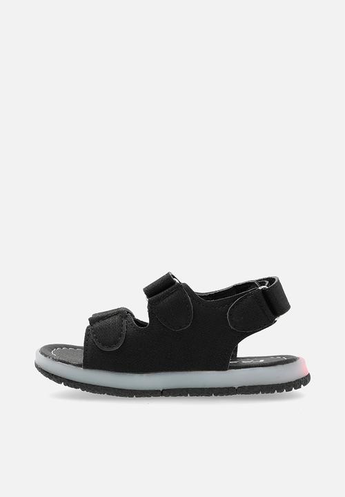 Pop Candy - Light up sandals - black