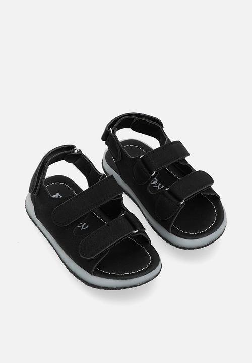 Pop Candy - Light up sandals - black