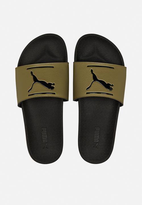 PUMA - Leadcat ftr comfort- burnt olive/black