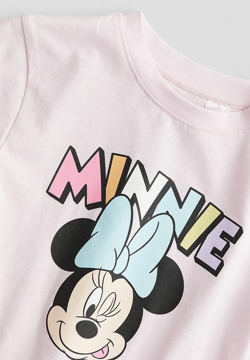 H&M - Printed T-shirt - pink