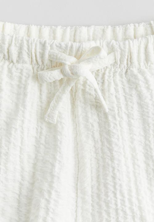 H&M - Pull-on shorts - white
