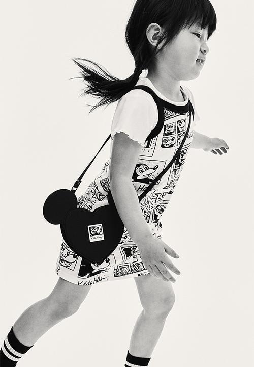 H&M - Keith Haring X H&M:  Printed jersey dress - White/Patterned