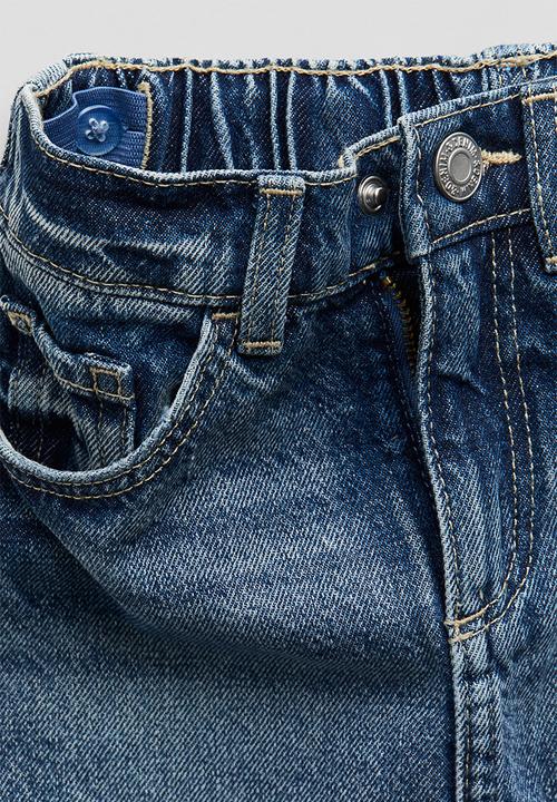 H&M - Keith Haring X H&M:  Denim skirt - blue