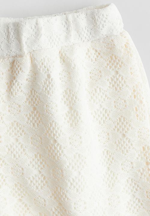 H&M - Pull-on shorts - white