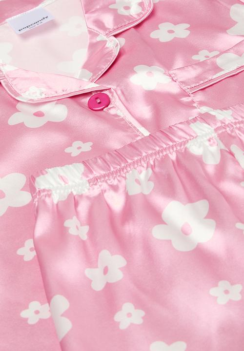 Pop Candy - Floral pj set - pink
