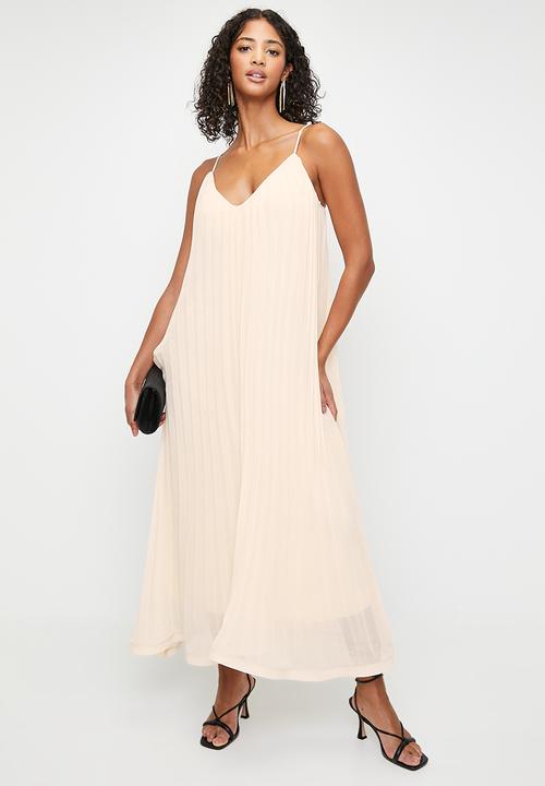 MILLA - Trapeze Maxi with Stiffening Hem Detail - Brazilian Sand