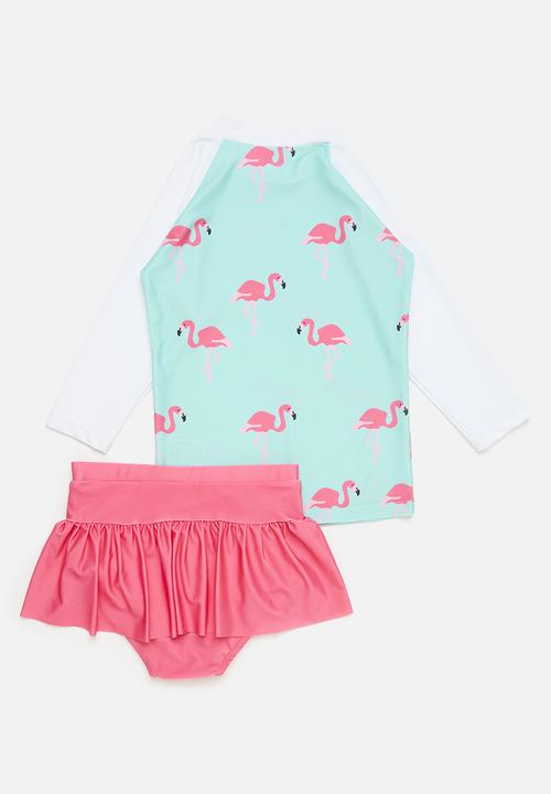 Pop Candy - 2 Piece swimsuit - pink & blue