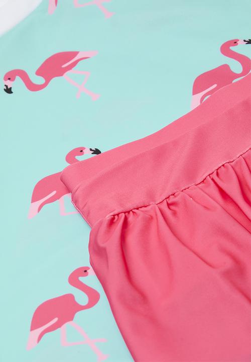 Pop Candy - 2 Piece swimsuit - pink & blue