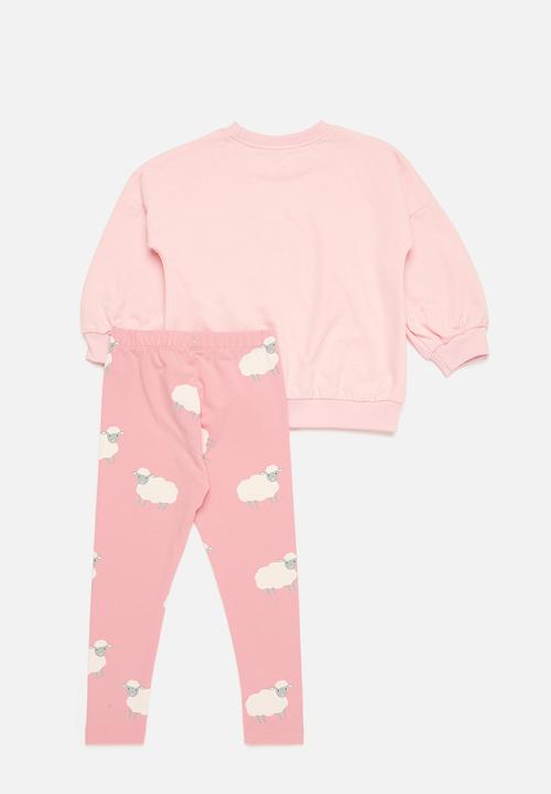 Pop Candy - Sweatop & legging set-pink