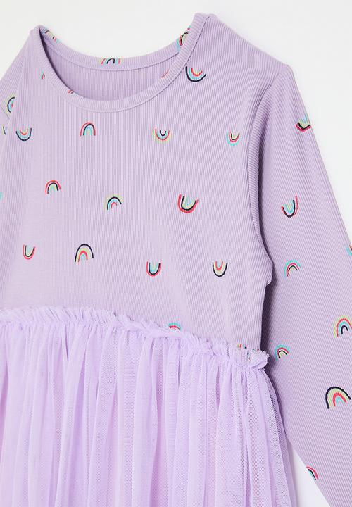 Pop Candy - Printed dress - purple 