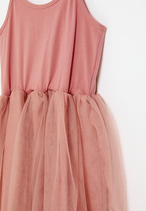 Pop Candy - Cami mesh dress - pink