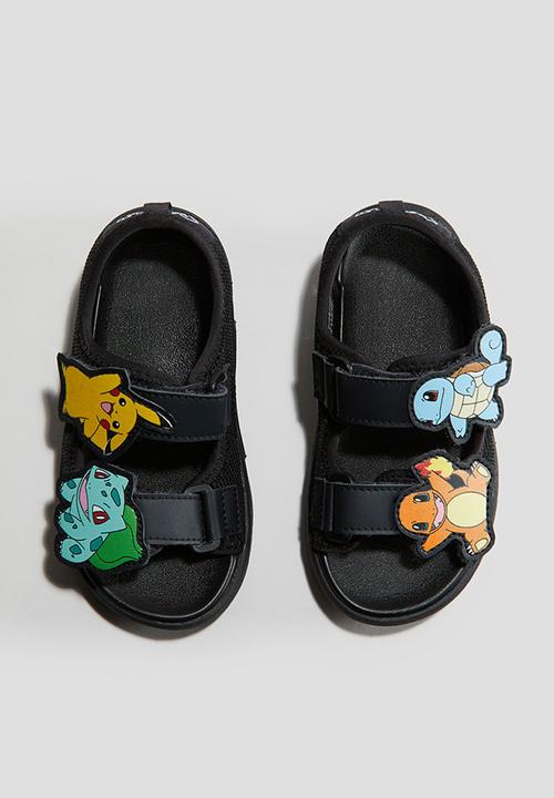 H&M - Sandals - black pokémon