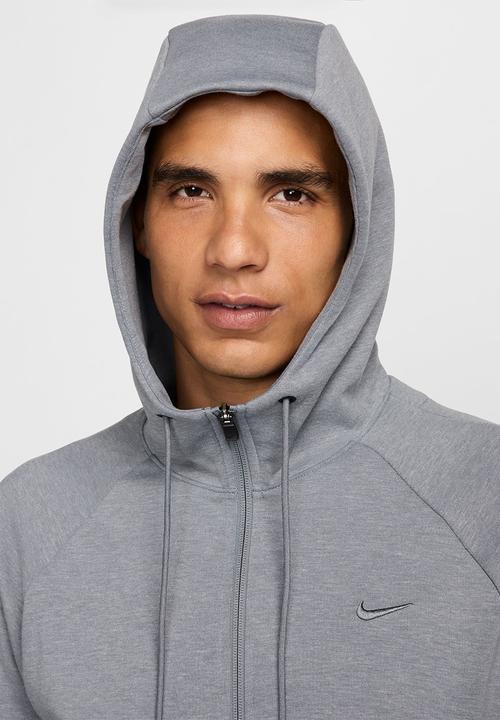 Nike - Dri-FIT UV Full-Zip Performance Hoodie- Cool Grey