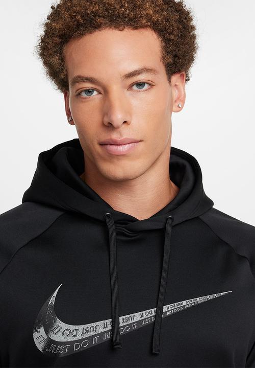 Nike - Therma-FIT Pullover Fitness Hoodie - Black