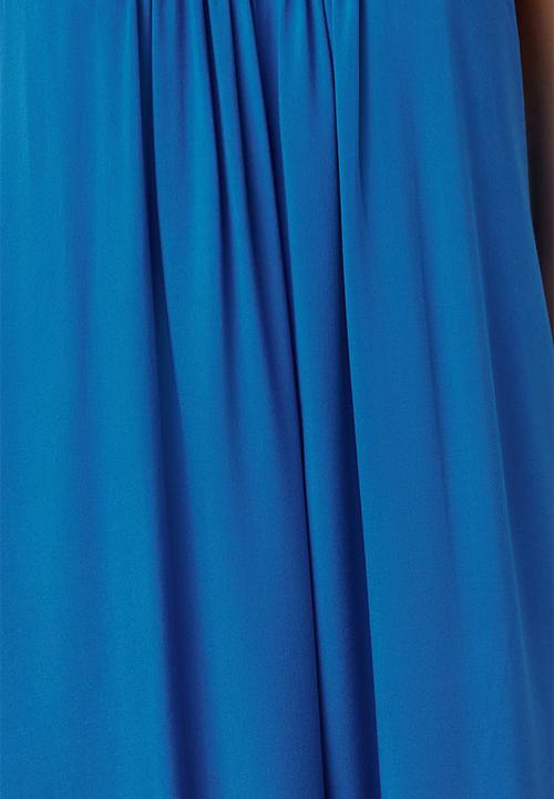 Trendyol - Viscose Maxi Strap Dress - Blue