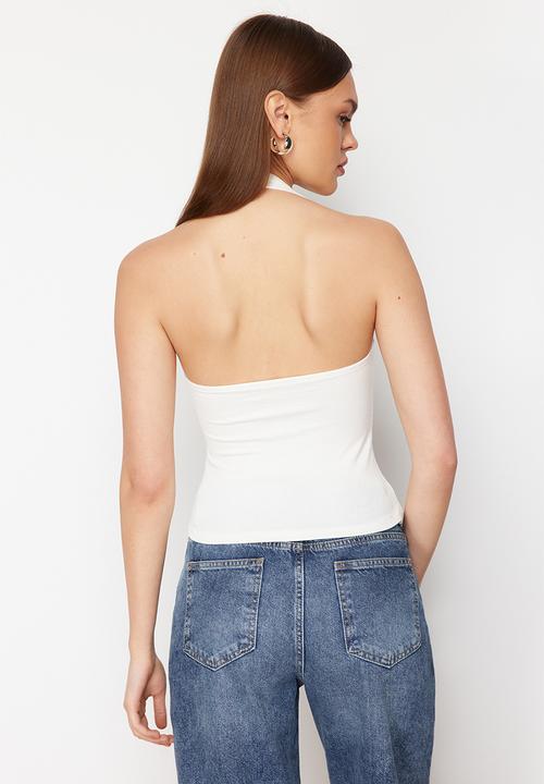 Trendyol - Knitted top  - white