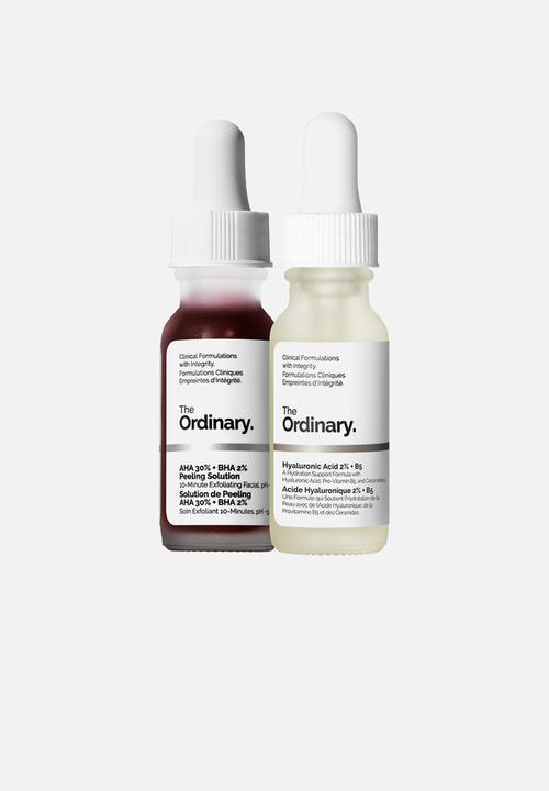 The Ordinary. - The Resurface & Hydrate Set
