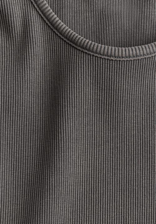 H&M - Ribbed vest top - grey