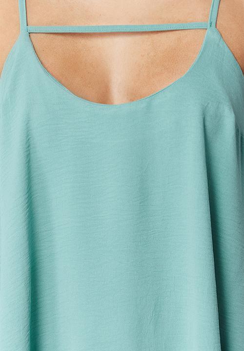 Trendyol - Strappy mini dress - green