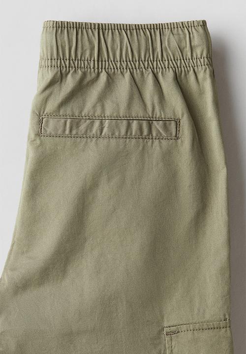H&M - Cargo joggers - khaki green