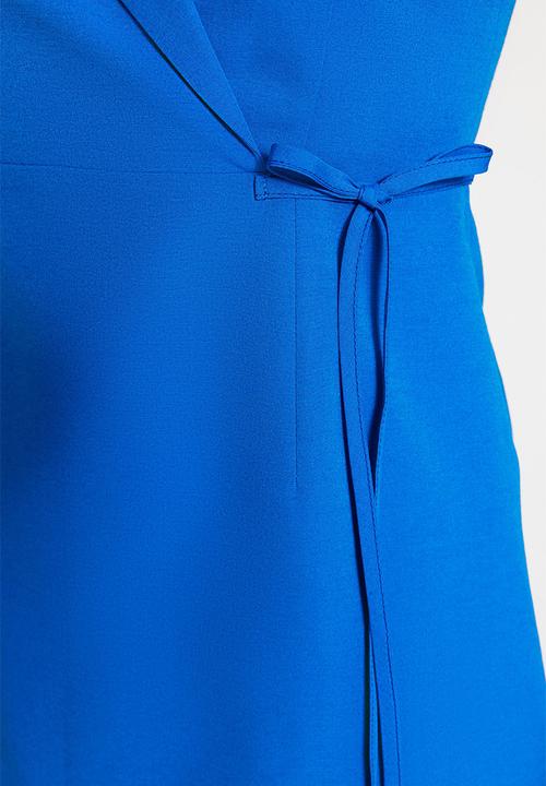 Trendyol - A-line jacket dress - blue