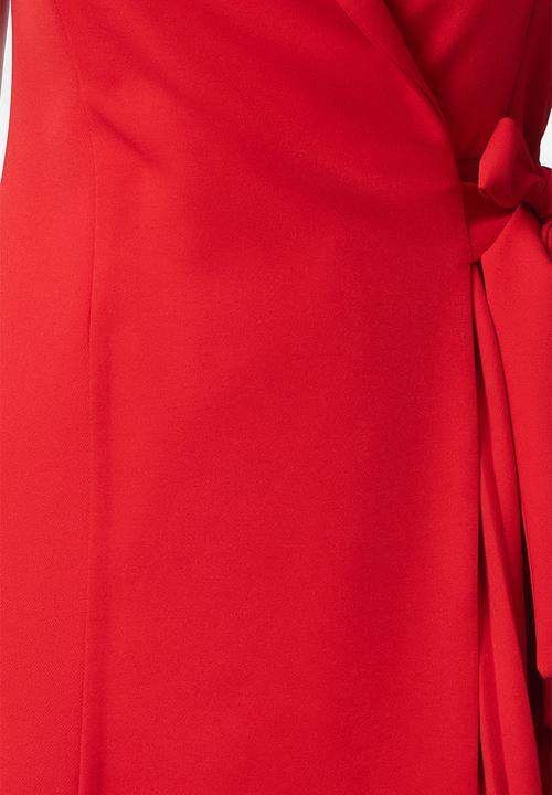 Trendyol - Plain Dress - Red