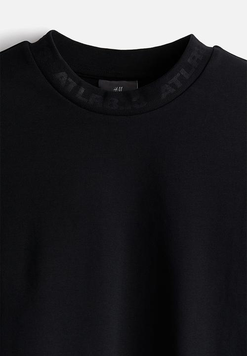 H&M - Loose fit T-shirt - black