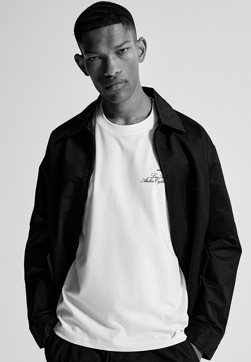 H&M - Loose fit printed t-shirt - white