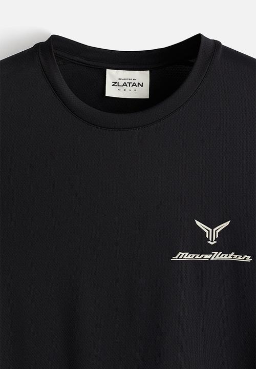 H&M - Regular fit sports top in drymove™ - black