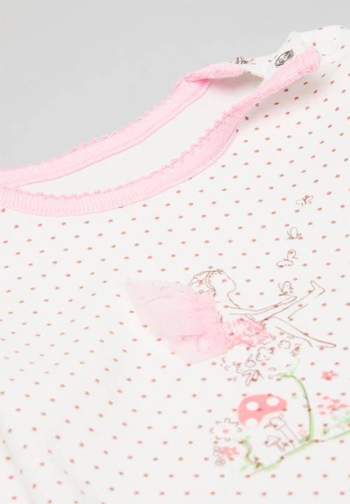 Pop Candy - Pollka dot romper - pink & white